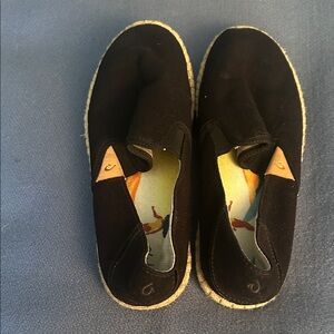 OluKai Black Espadrilles for Women